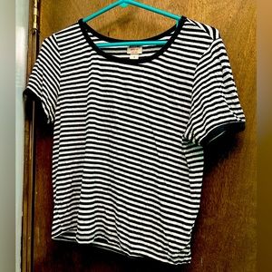 Cute Basic Striped Top